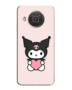 Чохол для Nokia X20 з картинкою «Kuromi та серце» Чохол для Nokia X20 з картинкою «Kuromi та серце»
