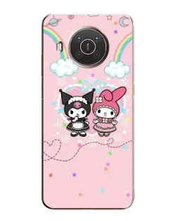 Чохол для Nokia X20 з картинкою «My Melody та Kuromi» Чохол для Nokia X20 з картинкою «My Melody та Kuromi»