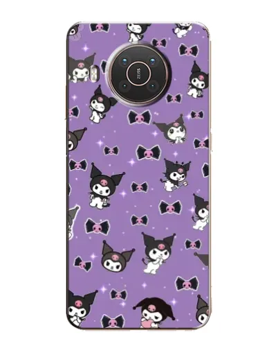 Чехол для Nokia X20 с картинкой «Kuromi — паттерн» Чехол для Nokia X20 с картинкой «Kuromi — паттерн»