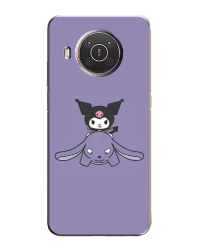 Чехол для Nokia X20 с картинкой «Kuromi на лиловом фоне» Чехол для Nokia X20 с картинкой «Kuromi на лиловом фоне»