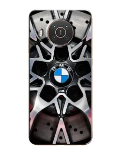 Чехол для Nokia X20 с картинкой «BMW — деталь диска» Чехол для Nokia X20 с картинкой «BMW — деталь диска»
