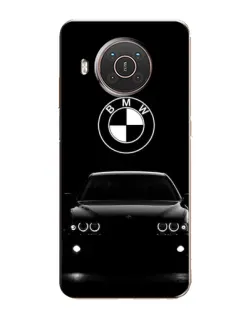 Чехол для Nokia X20 с картинкой «BMW — взгляд из темноты»