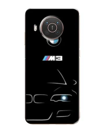Чехол для Nokia X20 с картинкой «Минималистичный принт BMW M3»