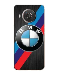 Чехол для Nokia X20 с картинкой «BMW M-stripes стиль»