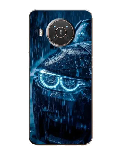 Чехол для Nokia X20 с картинкой «BMW под дождем» Чехол для Nokia X20 с картинкой «BMW под дождем»