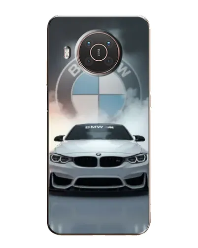 Чехол для Nokia X20 с картинкой «BMW в белом дыму» Чехол для Nokia X20 с картинкой «BMW в белом дыму»