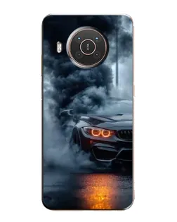 Чехол для Nokia X20 с картинкой «BMW M-Power — абстракция»