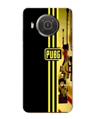 Чохол для Nokia X20 з картинкою «PUBG — камуфляжний шолом»
