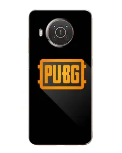 Чохол для Nokia X20 з картинкою «PUBG — рамка лого»
