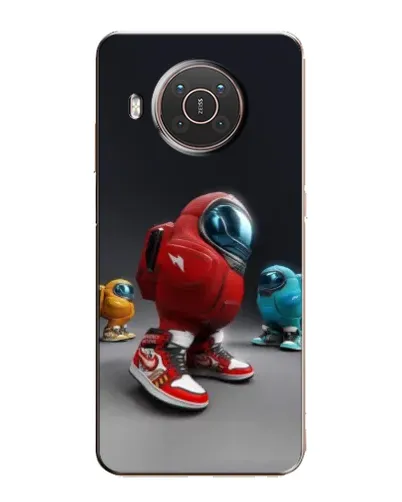 Чехол для Nokia X20 с картинкой «Among Us — 3D стиль»