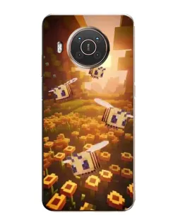 Чохол для Nokia X20 з картинкою «Поле соняшників»