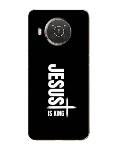 Чехол для Nokia X20 с картинкой «Вертикаль веры Jesus»