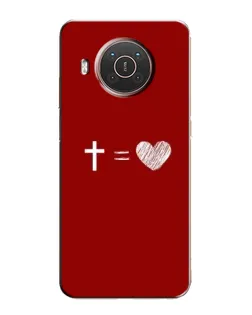 Чохол для Nokia X20 з картинкою «Рівняння любові» Чохол для Nokia X20 з картинкою «Рівняння любові»