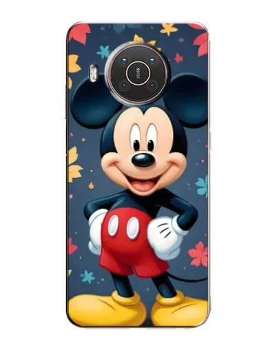 Чехол для Nokia X20 с картинкой «Осенний Mickey Mouse» Чехол для Nokia X20 с картинкой «Осенний Mickey Mouse»
