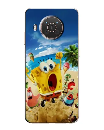 Чехол для Nokia X20 с картинкой «Развлечения на пляже»