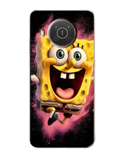 Чехол для Nokia X20 с картинкой «Взрывной Спанч Боб»
