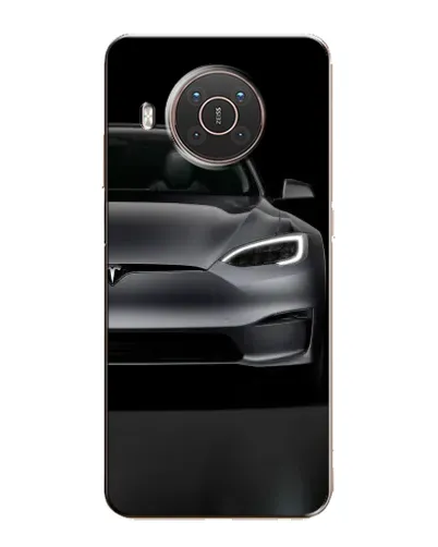 Чехол для Nokia X20 с картинкой «Tesla Model S Look»