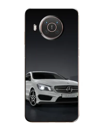 Чехол для Nokia X20 с картинкой «Mercedes AMG GT Silver»