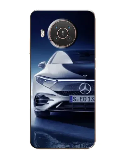 Чехол для Nokia X20 с картинкой «Mercedes EQ — будущее»