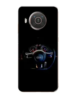 Чехол для Nokia X20 с картинкой «Салон Audi — руль» Чехол для Nokia X20 с картинкой «Салон Audi — руль»