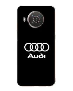 Чехол для Nokia X20 с картинкой «Классическое лого Audi»
