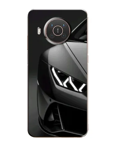 Чехол для Nokia X20 с картинкой «Lamborghini фары детализация»