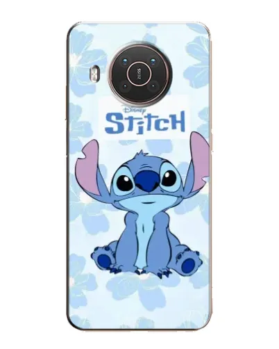 Чехол для Nokia X20 с картинкой «Stitch среди цветов» Чехол для Nokia X20 с картинкой «Stitch среди цветов»