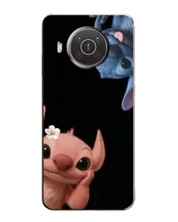 Чехол для Nokia X20 с картинкой «Фиолетовый туман роз»