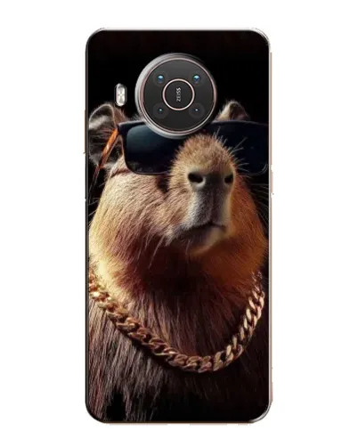 Чехол для Nokia X20 с картинкой «Капибара золотая цепь» Чехол для Nokia X20 с картинкой «Капибара золотая цепь»