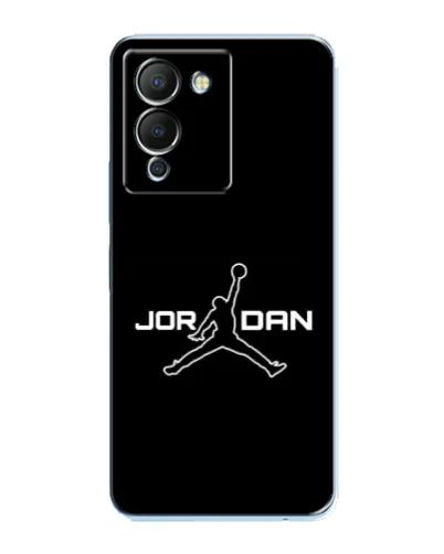 Чехол для Infinix Note 12 (G96) с картинкой «Nike Pink Swirl»