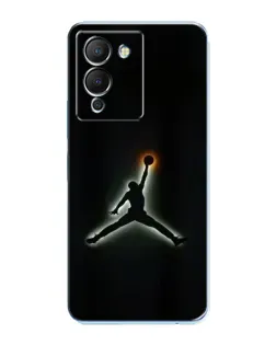 Чехол для Infinix Note 12 (G96) с картинкой «Jordan Gradient Logo»