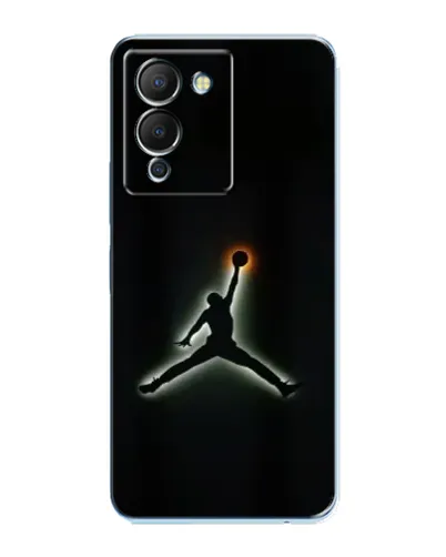 Чехол для Infinix Note 12 (G96) с картинкой «Jordan Gradient Logo»