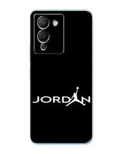 Чехол для Infinix Note 12 (G96) с картинкой «Jordan White Logo»
