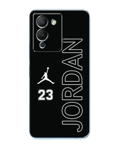 Чехол для Infinix Note 12 (G96) с картинкой «Jordan Vertical»