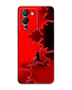 Чехол для Infinix Note 12 (G96) с картинкой «Jordan Red Smoke»