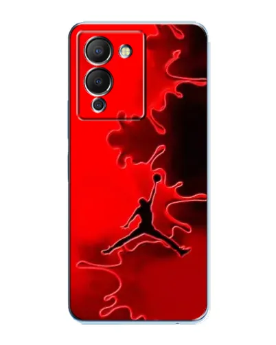 Чехол для Infinix Note 12 (G96) с картинкой «Jordan Red Smoke»
