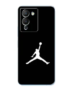 Чехол для Infinix Note 12 (G96) с картинкой «Jordan Silhouette»