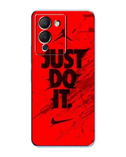 Чехол для Infinix Note 12 (G96) с картинкой «Nike Just Do It»