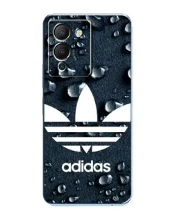 Чехол для Infinix Note 12 (G96) с картинкой «Adidas Trefoil Blue»