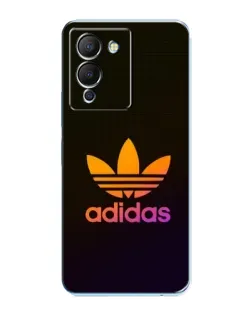 Чехол для Infinix Note 12 (G96) с картинкой «Градиент Adidas»