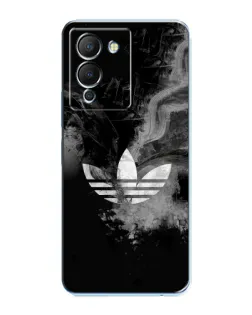 Чехол для Infinix Note 12 (G96) с картинкой «Абстрактный дым Adidas»
