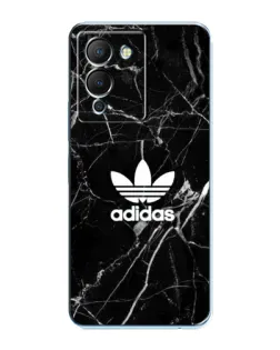 Чехол для Infinix Note 12 (G96) с картинкой «Белый мрамор Adidas»