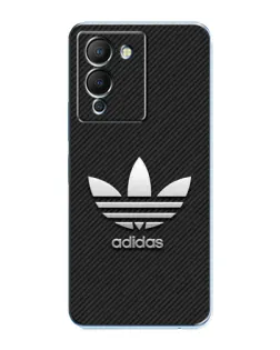 Чехол для Infinix Note 12 (G96) с картинкой «Adidas Карбоновая текстура»