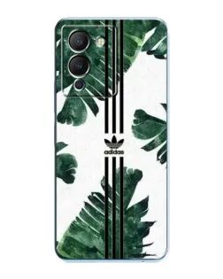 Чехол для Infinix Note 12 (G96) с картинкой «Пальмовые листья адидас»