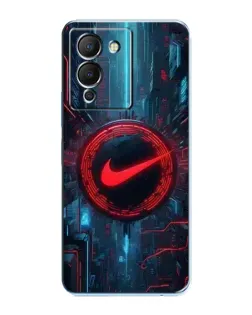 Чехол для Infinix Note 12 (G96) с картинкой «Техногенный стиль Nike»
