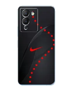Чехол для Infinix Note 12 (G96) с картинкой «Абстрактный дизайн Nike»