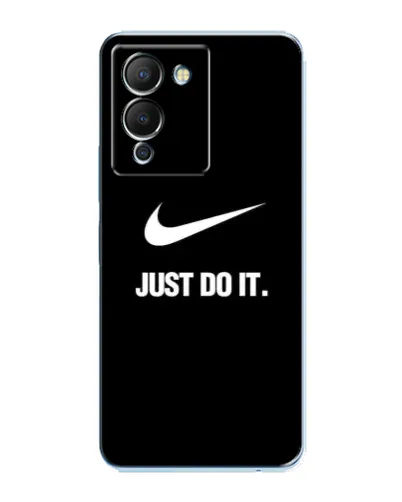 Чехол для Infinix Note 12 (G96) с картинкой «Классический принт Nike» Чехол для Infinix Note 12 (G96) с картинкой «Классический принт Nike»