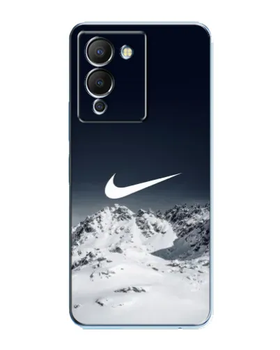 Чехол для Infinix Note 12 (G96) с картинкой «Nike — зимние горы» Чехол для Infinix Note 12 (G96) с картинкой «Nike — зимние горы»