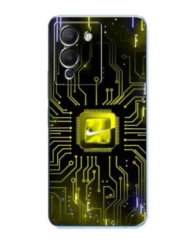 Чехол для Infinix Note 12 (G96) с картинкой «Nike — золотая искра» Чехол для Infinix Note 12 (G96) с картинкой «Nike — золотая искра»