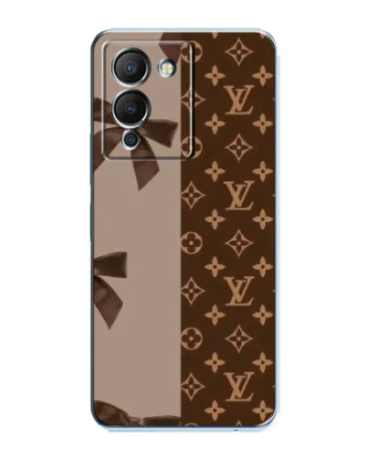Чехол для Infinix Note 12 (G96) с картинкой «Louis Vuitton — банты»
